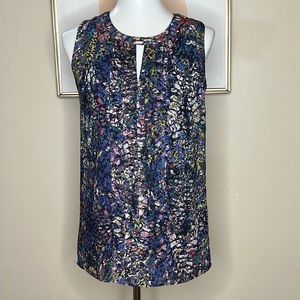 CAbi Stained Glass sleeveless blouse
